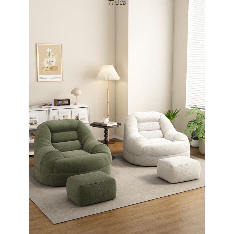 Sofá preguiçoso reclinável quarto único pequeno sofá pequena varanda influenciador cadeira reclinável lazer descompressã