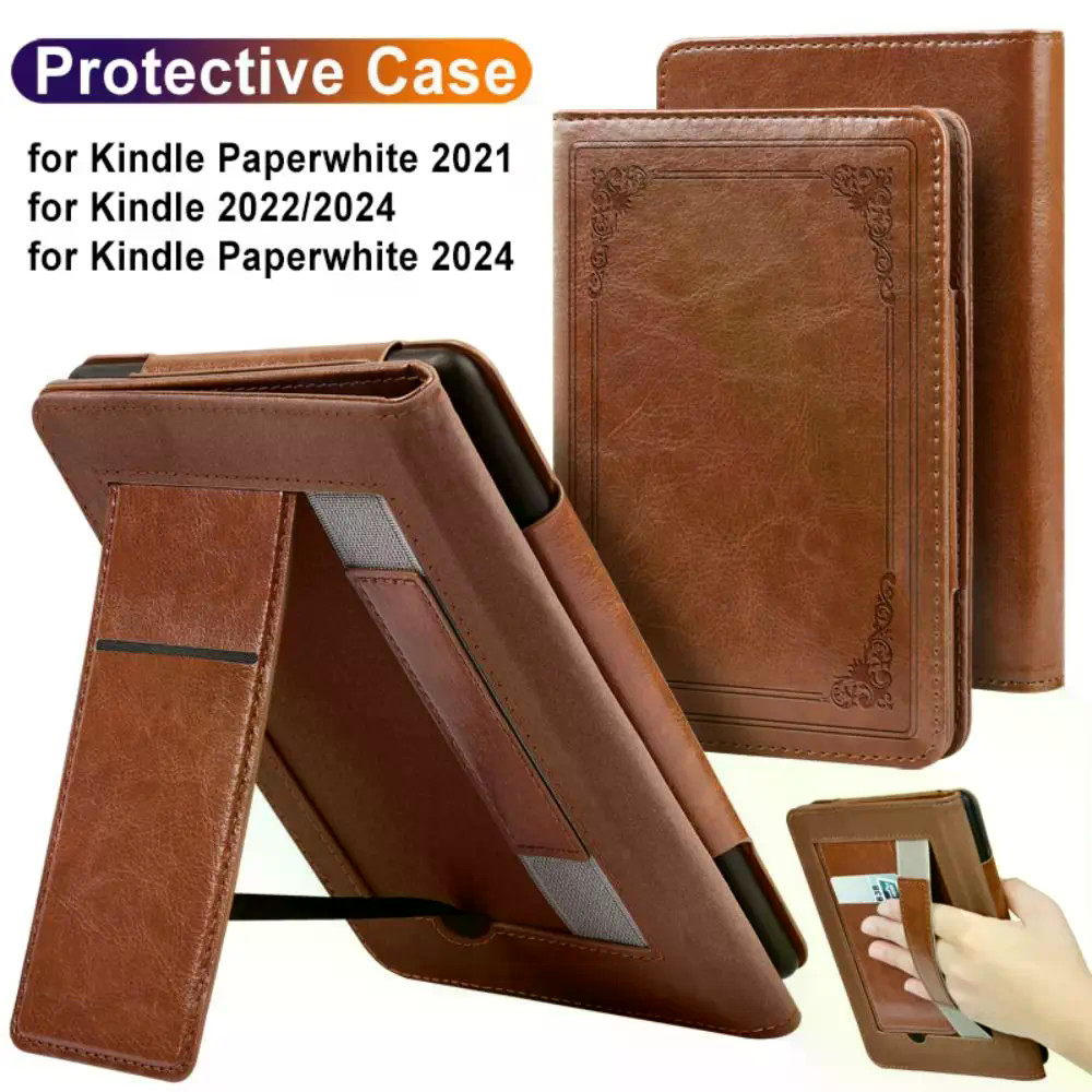 Caso Suporte Magnético Auto Wake/Sleep Escudo Protetor Para Kindle Paperwhite 2024 2021 2022 11/12th Gen Colorsoft