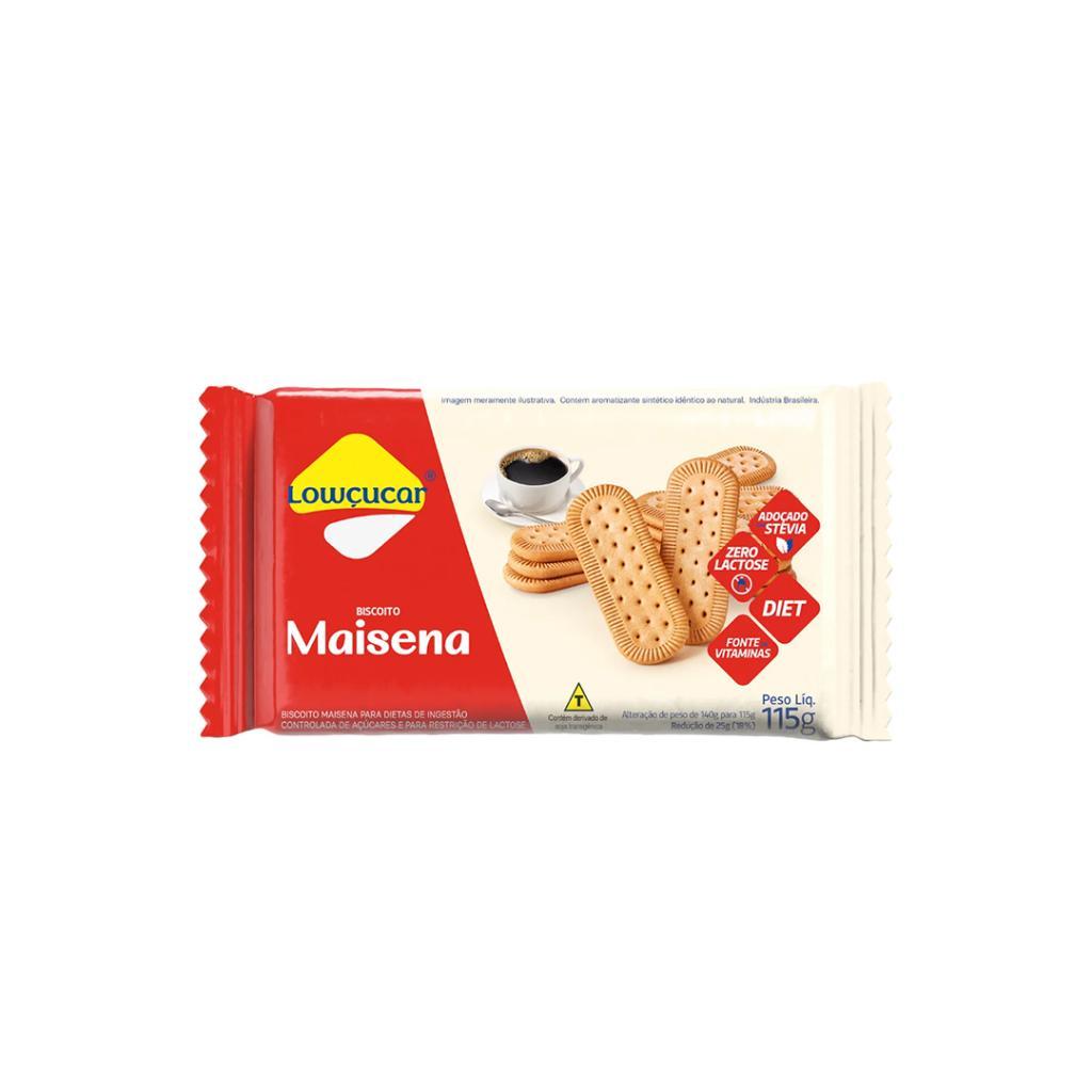 Biscoito de Maisena Zero Lactose 115g - Lowçucar
