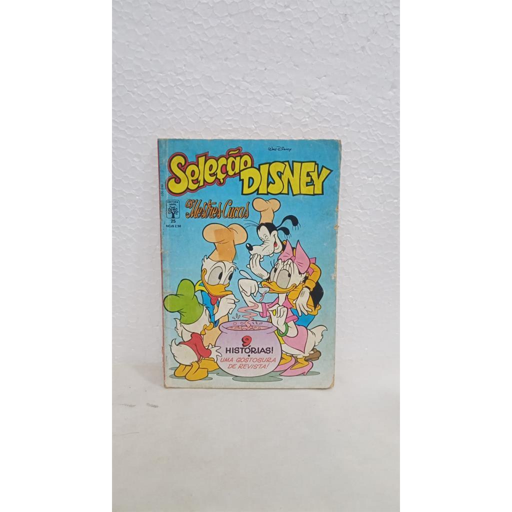 Nº 25 - Seleção Disney Mestres Cucas autor Walt Disney