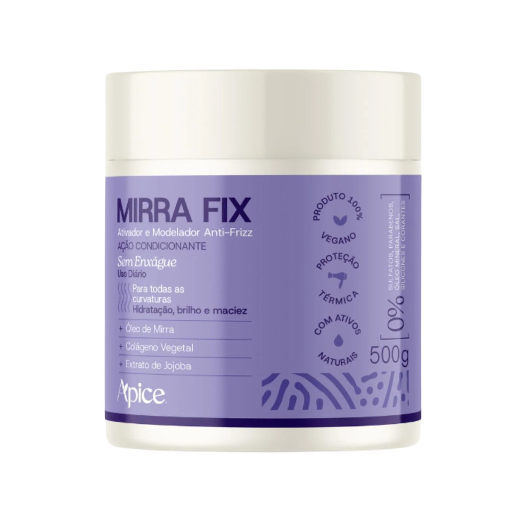 Creme de Pentear Apice Mirra Fix 500g Definição Fixação