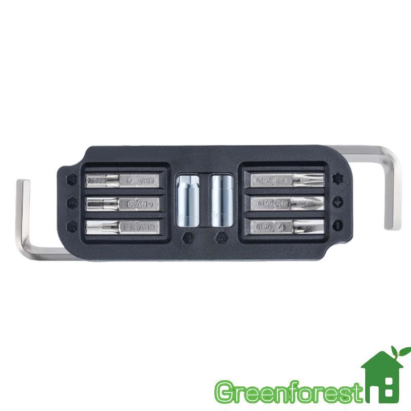 greenfor Ferramenta Multifuncional Reparo Bicicletas Chaves Portáteis Manutenção