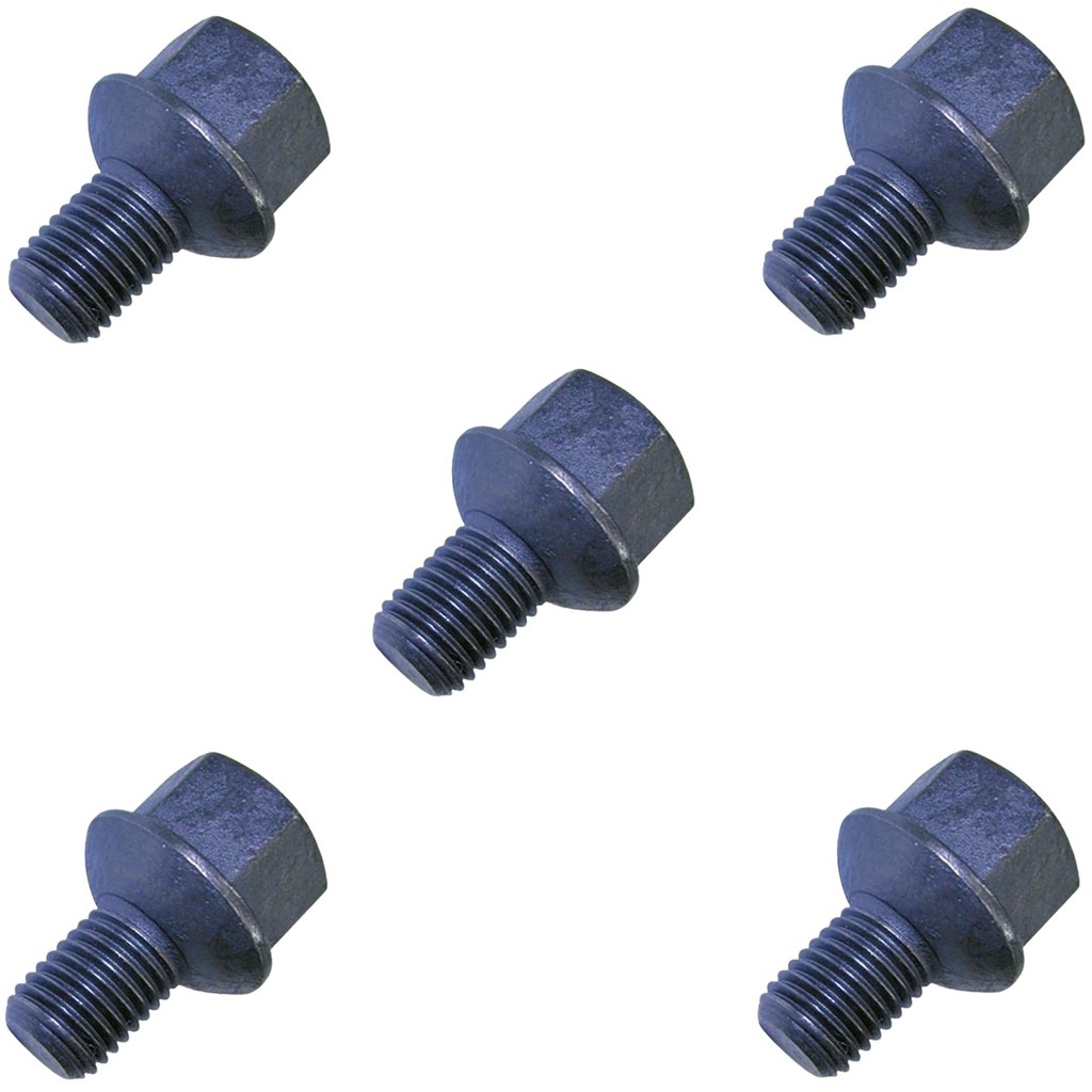 KIT PARAFUSO DE RODA FUSCA 1200 1300 5 FUROS KOMBI 1200 1500 - 5 PEÇAS