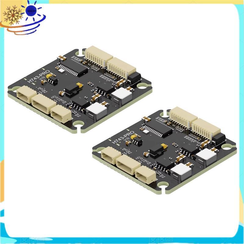 [Le's Shop] 2 Pcs H743 PRO Controlador De Vôo Giroscópio Duplo BEC STM32H743 4-8S 30.5x30.5mm Para Drone RC FPV
