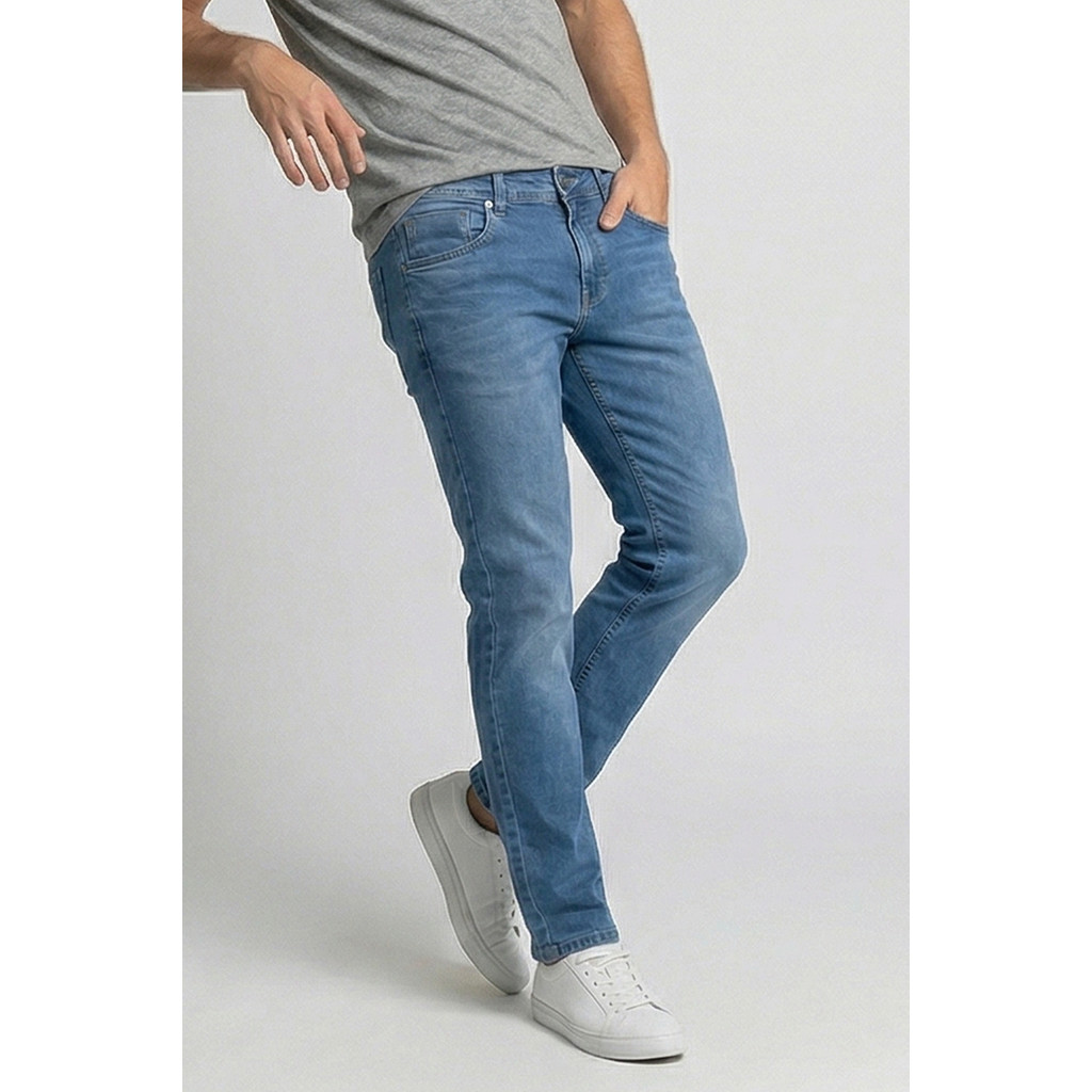 Calça Jeans Slim Moderna Polo Wear Jeans Escuro