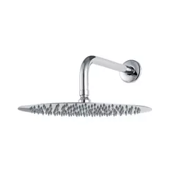 Ducha Chuveiro Redondo Inox 30Cm Curuá Pingoo - Prata