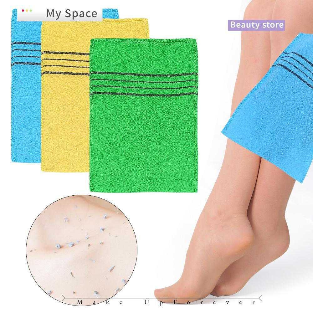 MY 1/3/5/10 pcs Toalha De Banho Esfoliante Fibra De Viscose Massagem Pele Lisa Durável Corporal Purificador