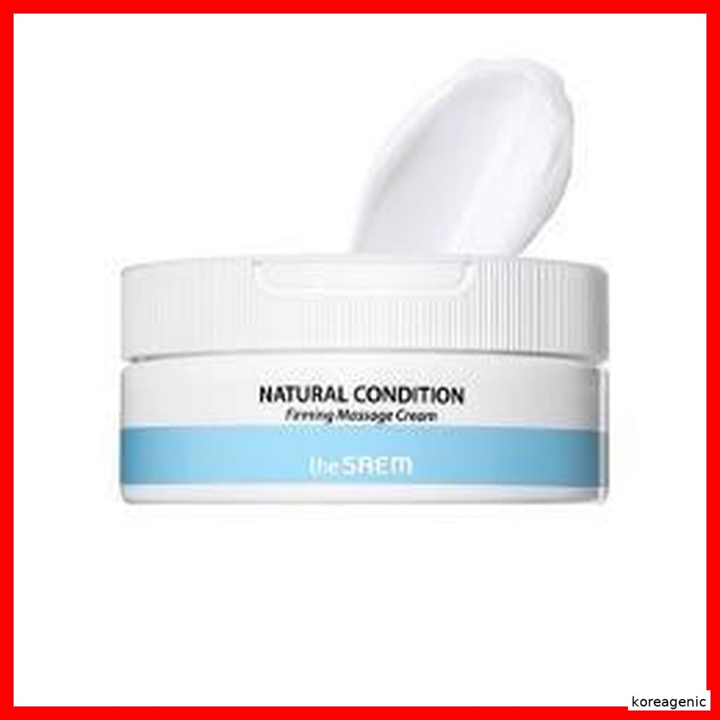[theSAEM] Creme De Massagem Firmador De Condição Natural 200ml/, Hidratante