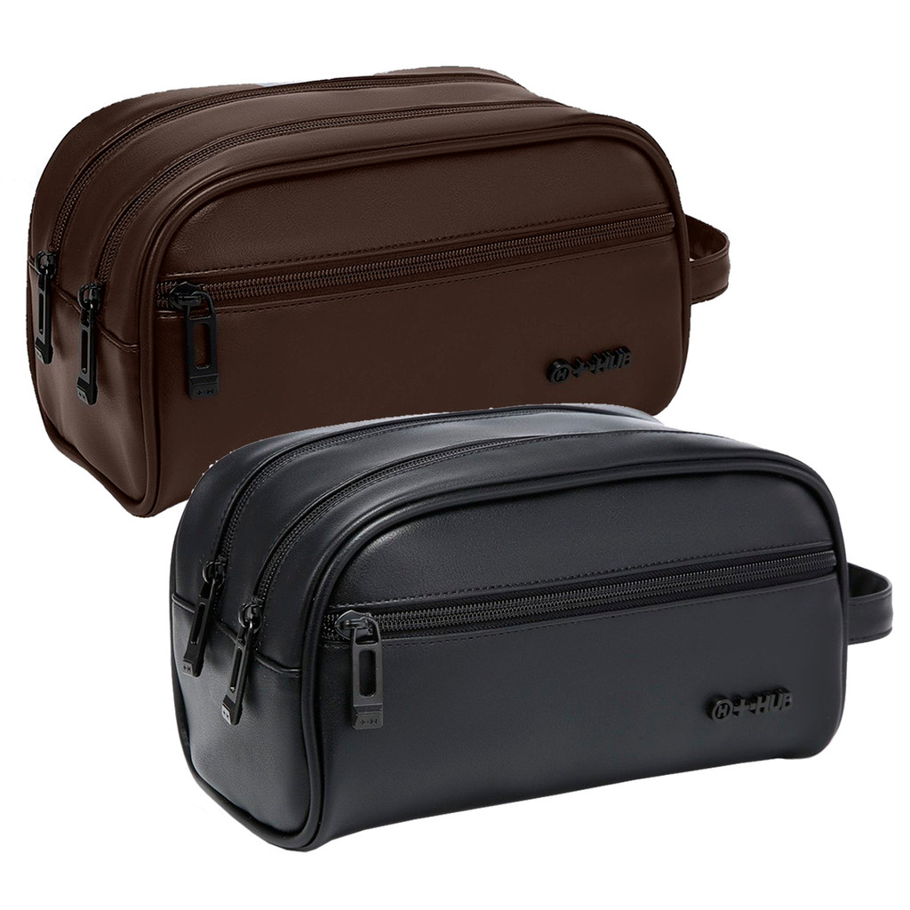 Necessaire Hub Masculina 3 Compart Alça de Mão Poliester