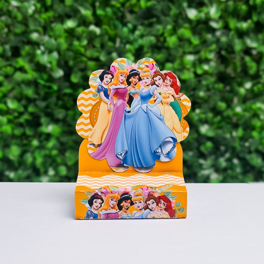 Porta-Bis Duplo As Princesas 10 un Lembrancinha de Festa Infantil e Aniversário