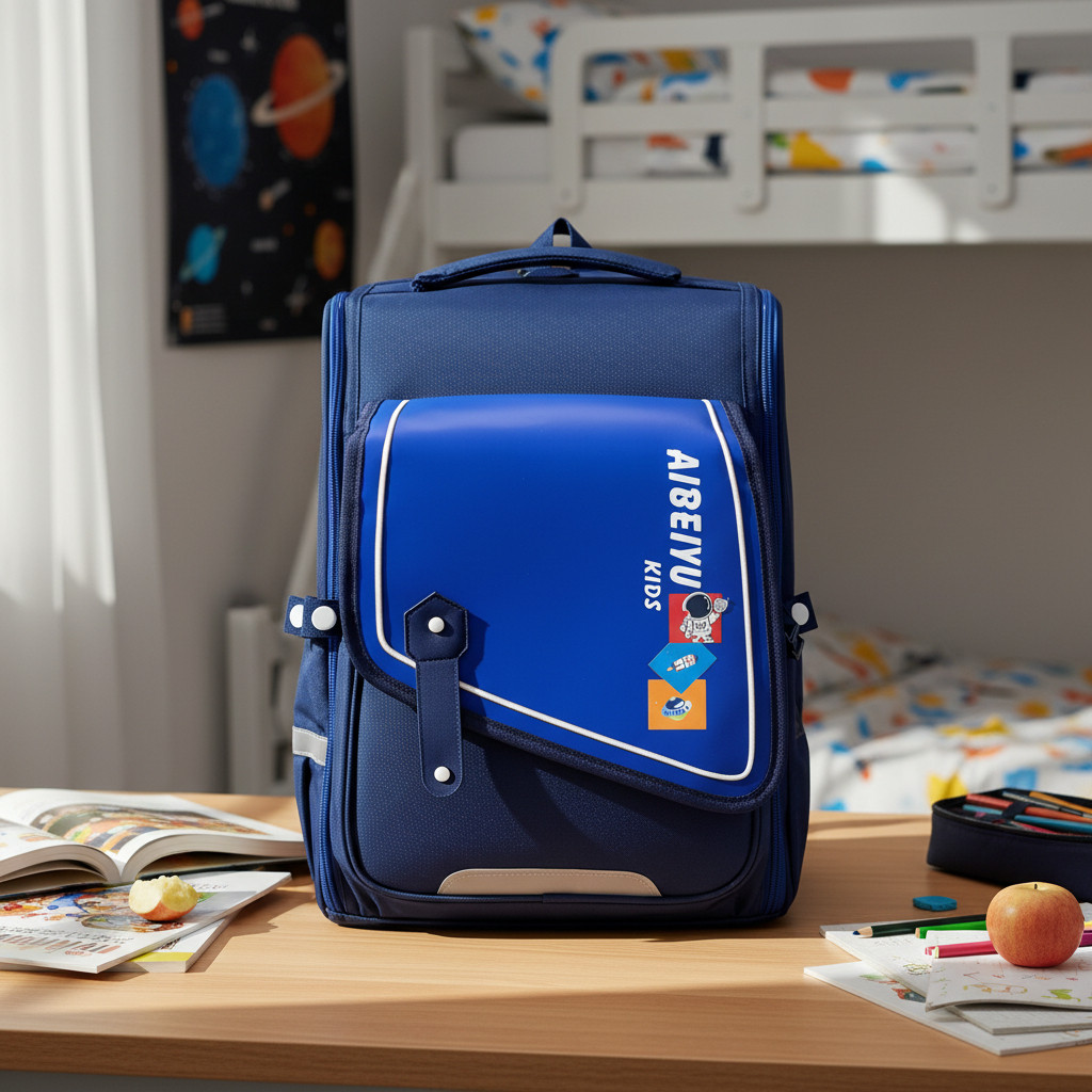 Mochila Infantil de Costas Escolar Passeio Reforçada Confortável com Bolsos Frontais Laterais