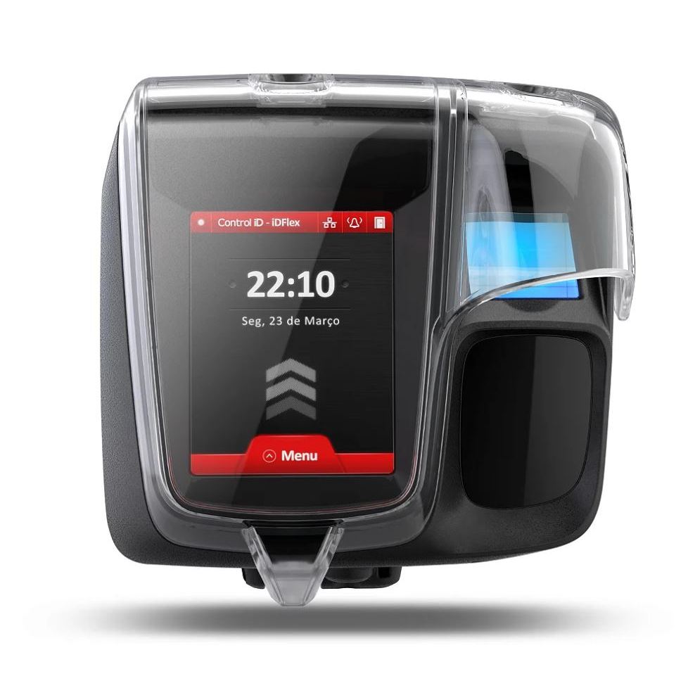 Controlador de Acesso Biométrico IP65 IDFlex Bio Prox ASK Control ID Leitor com Cartão de Proximidade RFID