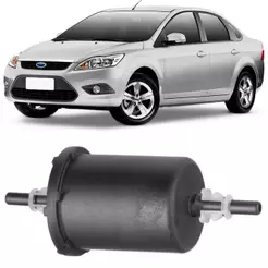 Filtro Combustível Ford Focus 1.6 1.8 2000 a 2019 Tecfil