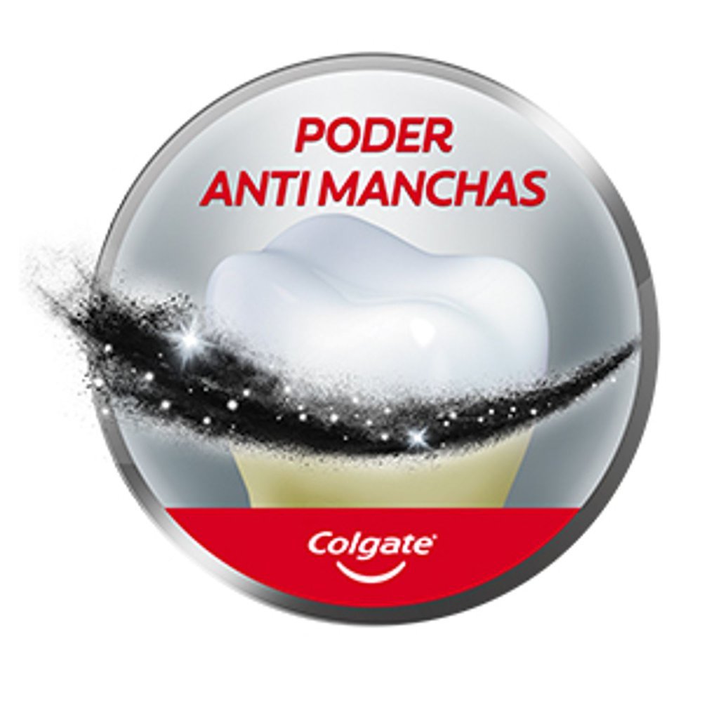 Detalhes do Creme Dental Colgate Luminous White Carvão Ativado 70g