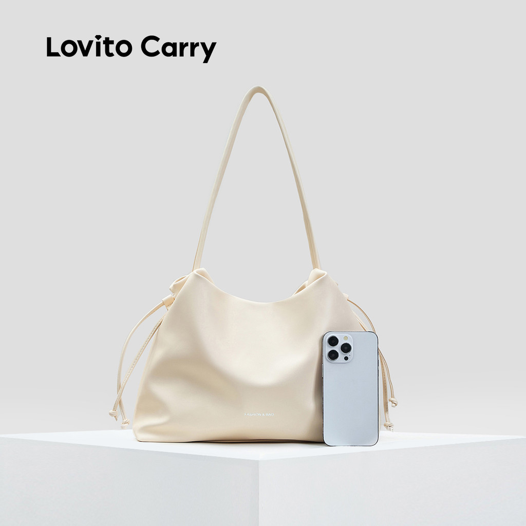 Detalhes do (Lovito Carry) Bolsa de Ombro Pequena para Mulheres LFR13025