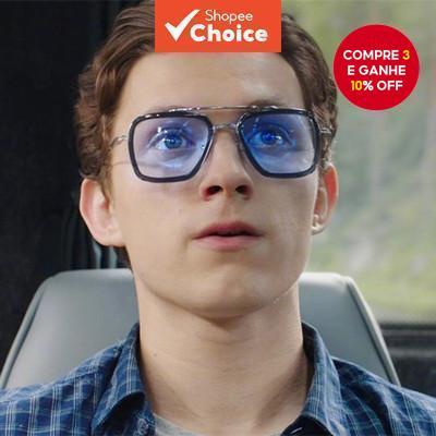 Óculos De Sol Inspirados No Homem De Ferro – Tons Tony Stark Style Square UV400