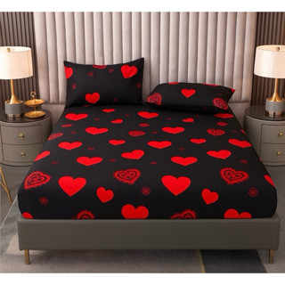 Jogo de Lençol Cama Casal 3 Pçs/Solteiro 2 pçs/1 fronha Microfibra Estampada 100% Poliéster em Oferta na Shopee