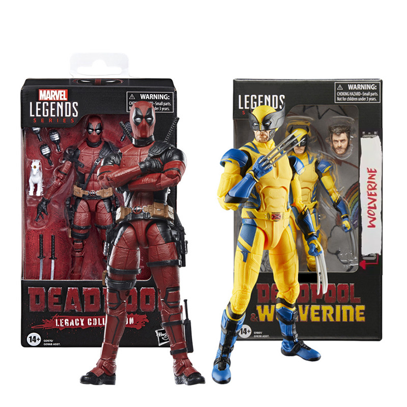 JAMXUN Wolverine Deadpool X-Men Lenda Série Figura De Ação Wade Winston Wilson Figuras Mobilidade Conjunta Modelo Coleçã