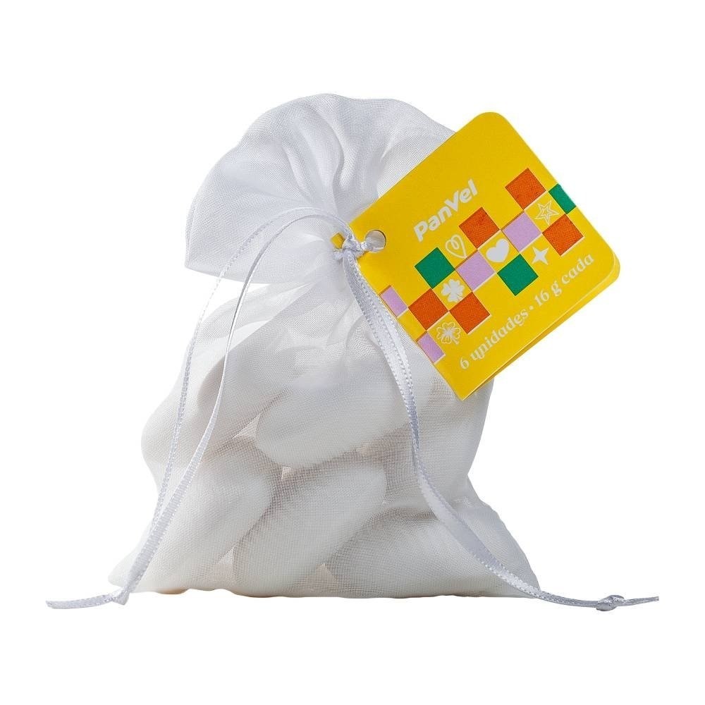 Sachê Com Mini Sabonetes Perfumados 6 Unidades De 16g Cada - Presente De Natal em Oferta na Shopee