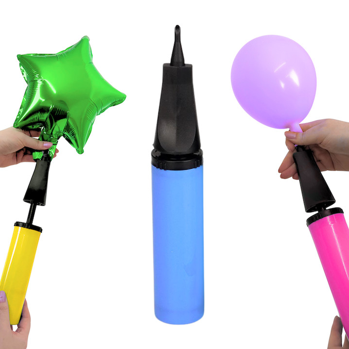Bomba Inflador de Ar Manual para Balões Bexigas Infláveis em Oferta na Shopee