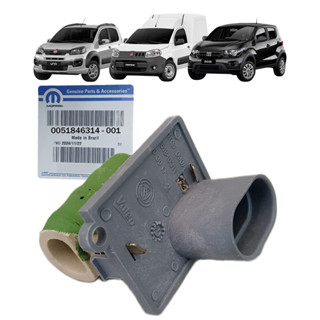 Resistência Eletroventilador Fiat Novo Uno 2011 A 2021 em Oferta na Shopee