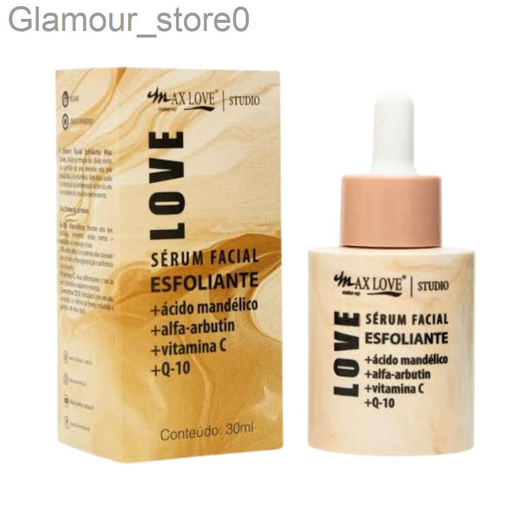 (V)✨ Sérum Facial Esfoliante Max Love – Renovação, Limpeza e Pele Uniforme4YKU