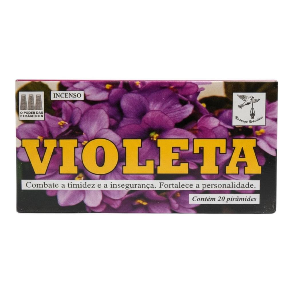 Defumador Natureza Violeta Tablete | Harmonia | Elevação Espiritual | Equilíbrio