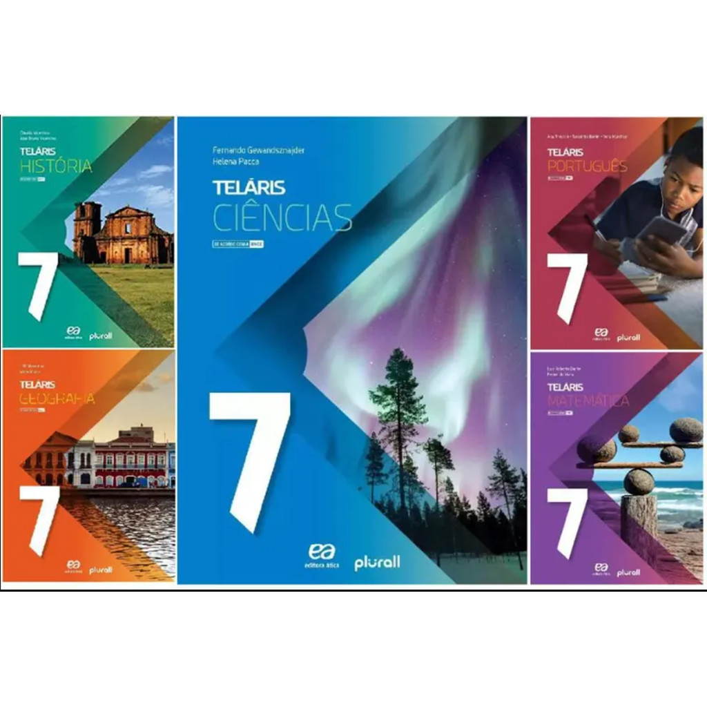 Livro - Teláris 7 - 7º Ano Ciências História de Acordo com a BNCC- Liv