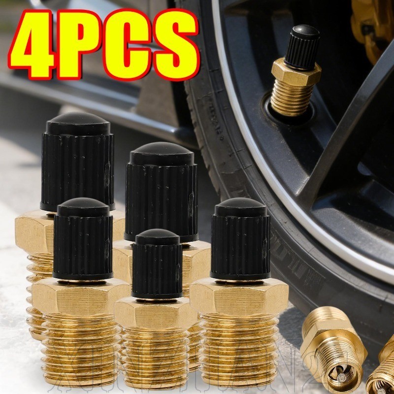 Núcleo De Válvula De Motocicleta Para Carro-Anticorrosão , Resistente À Pressão-Inflação De Pneus Sem Câmara-Acessório D