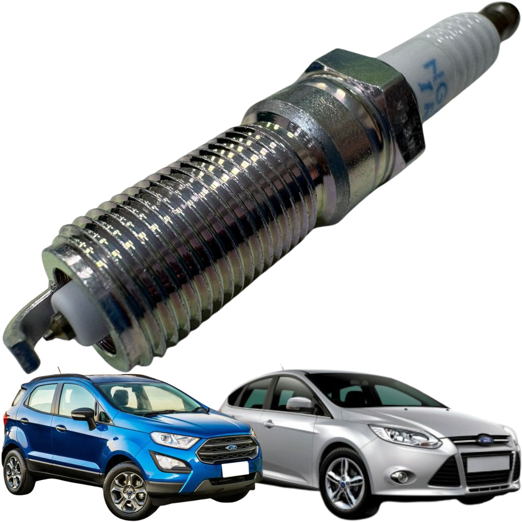 Vela de Ignição Iridium NGK para EcoSport Focus 2.0 16V Flex LTR6BI-9