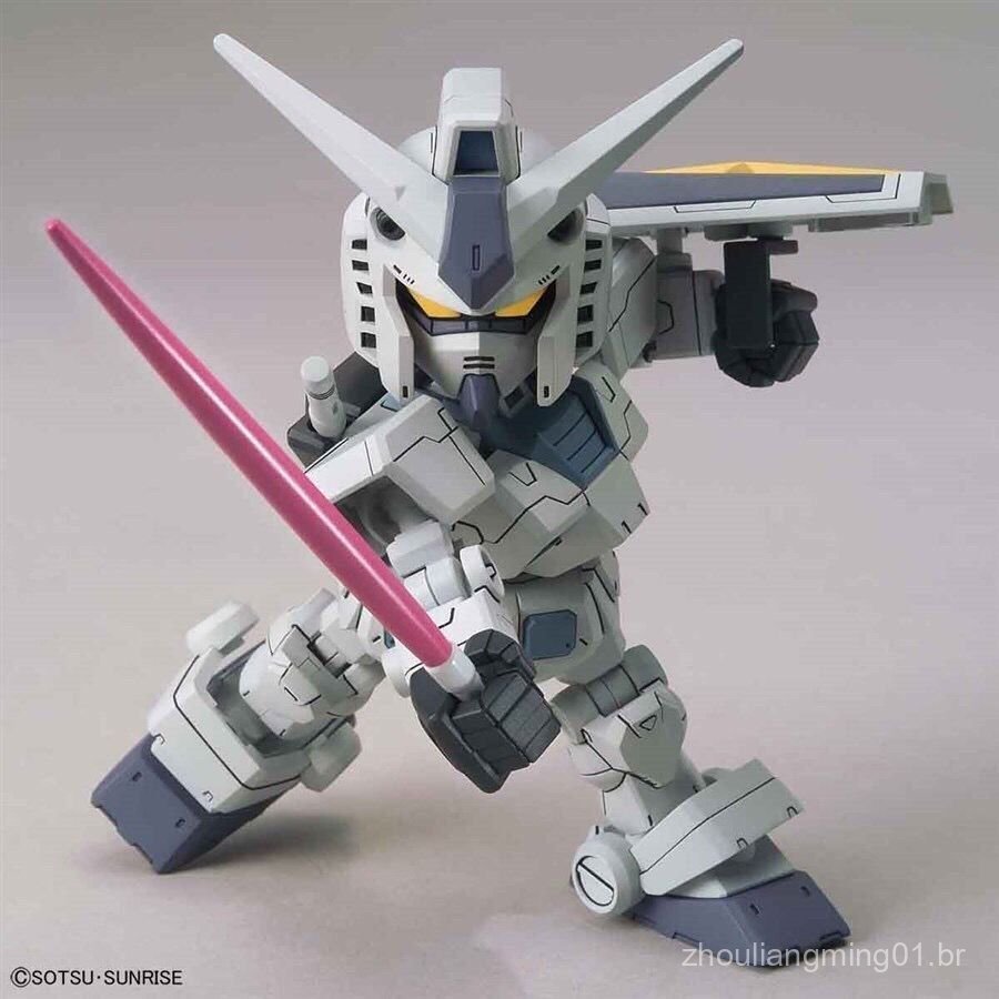 Gundam Base Exclusive Yokohama SDEXBB RX78MINI Modelo de Montagem Original do Guerreiro