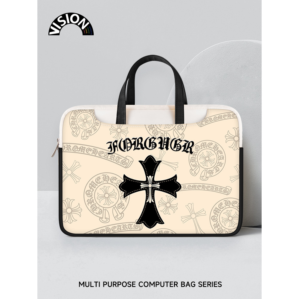 VISION Ilustration Cross Bolsa para Laptop portátil adequada para Apple macbook 15: 20cm Shin-Chan air13.3 Huawei matebo