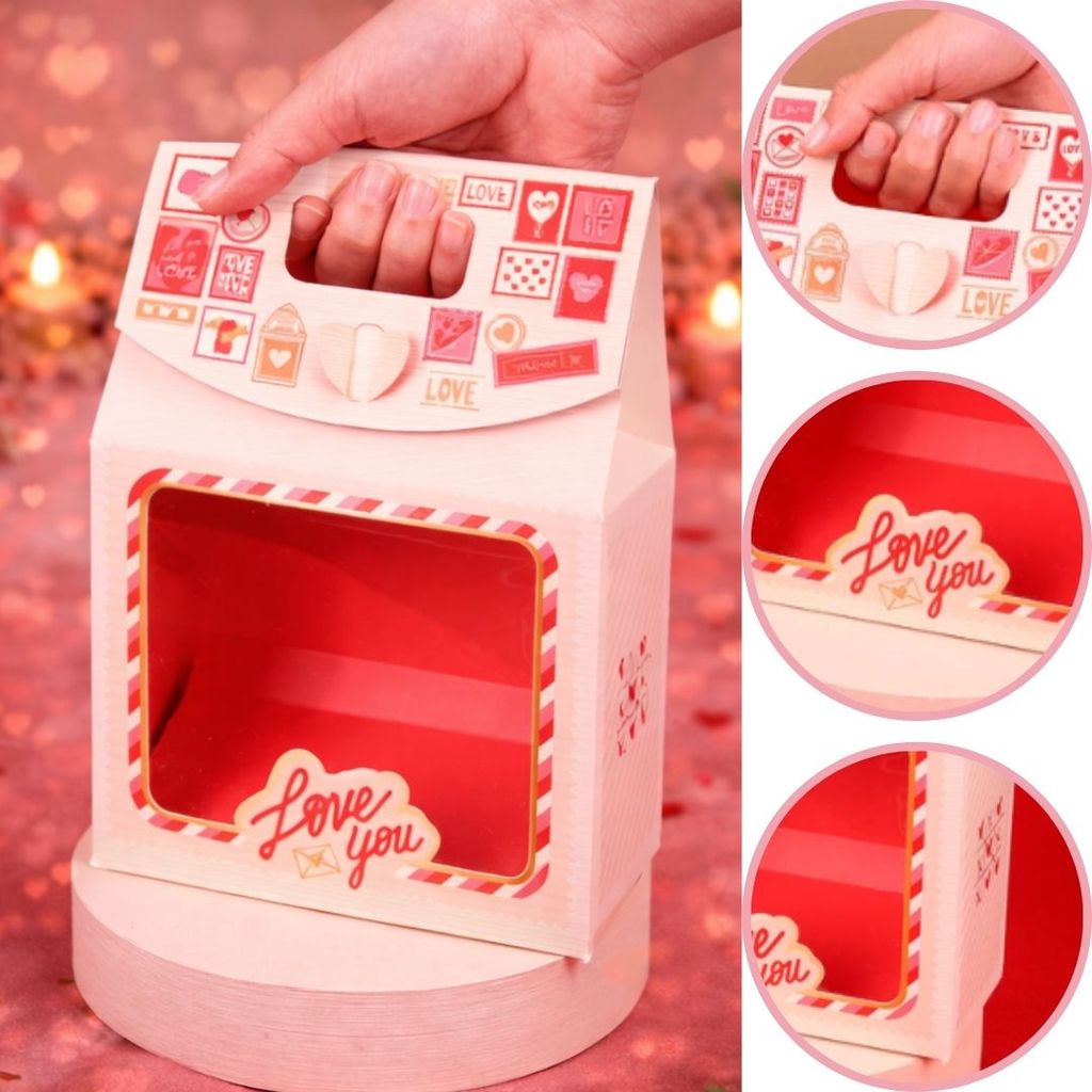 10 SACOLA COM VISOR 19X9X26 LOVE YOU 4916 ( DIA DOS NAMORADOS JANGO 2026 ) OUTLET