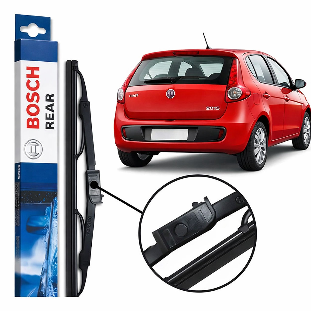Palheta Vidro Traseiro Fiat Palio 2012 A 2015 Original Bosch