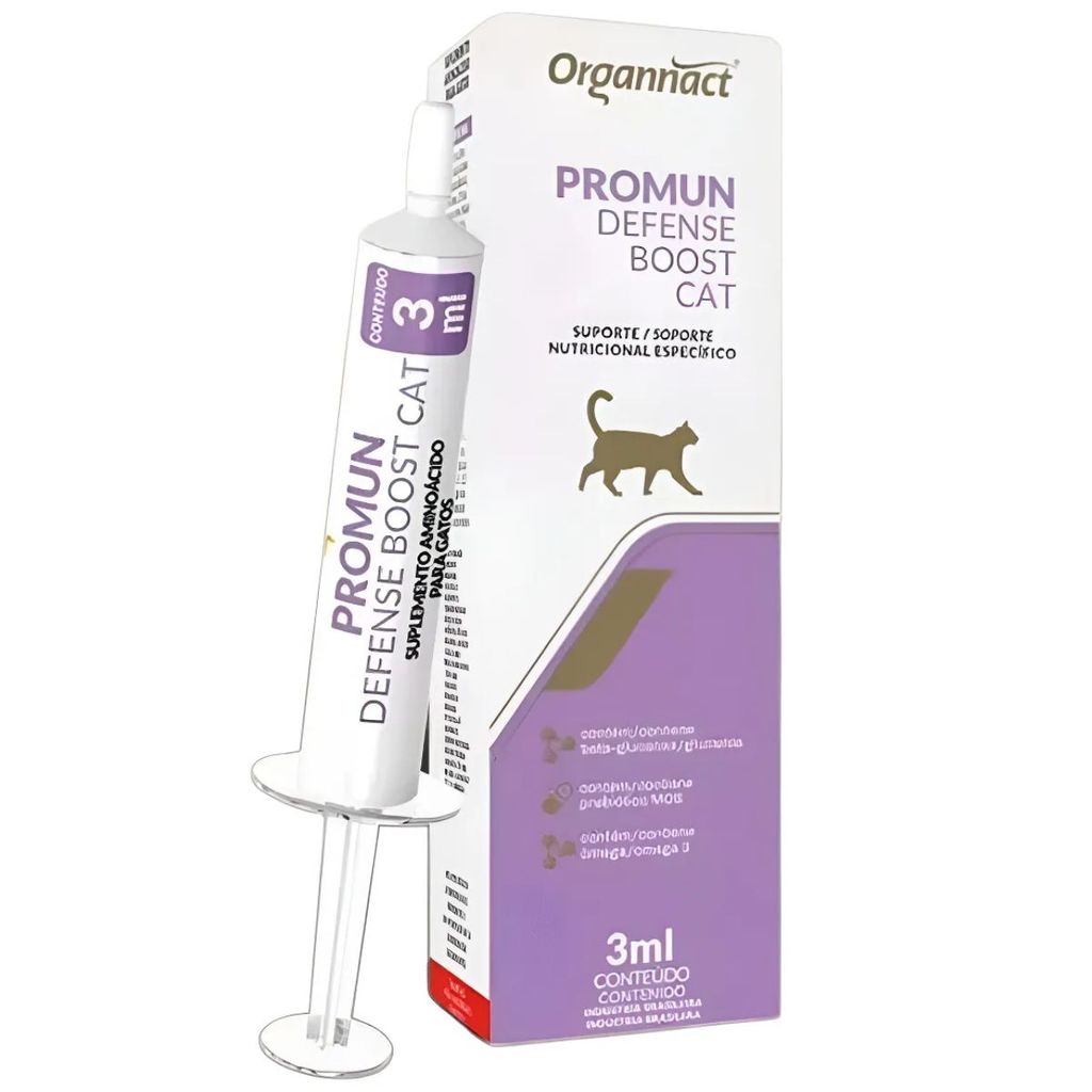Promun Defense Boost Cat Suplemento Para Gatos Organnact 3ml