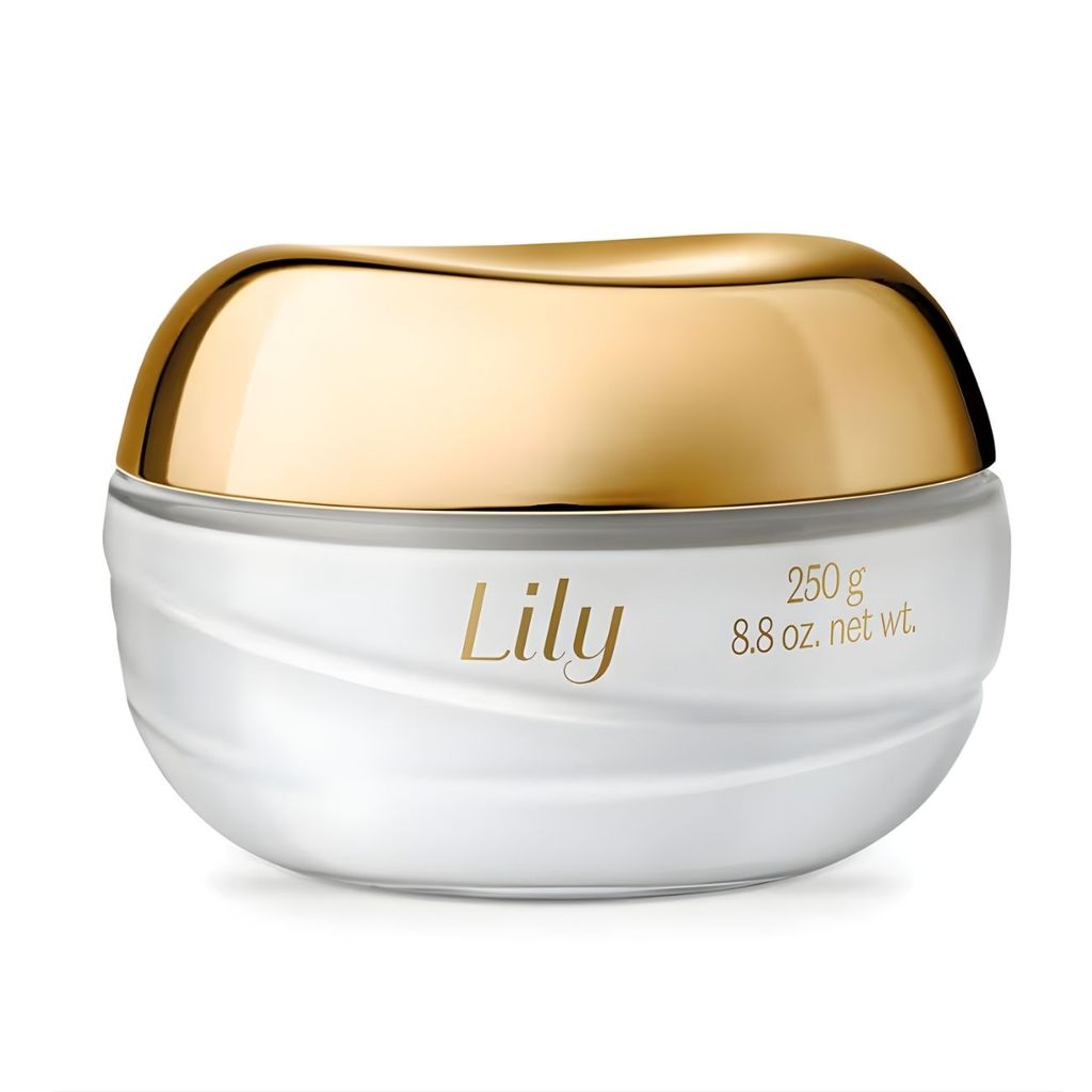 Creme Acetinado Hidratante Desodorante Corporal Lily 250g - O Boticário