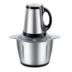 Moedor Elétrico Com Alça 2L 110v Ou 220v Triturador Alimentos Processador Cozinha Pronta Entrega