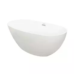 Banheira Freestanding Imersao 150 cm Juqueri Pingoo - Branco