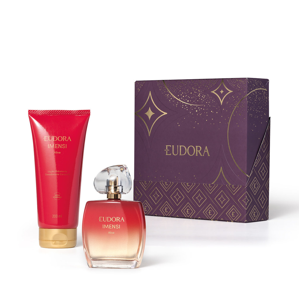 Eudora Imensi Alive Kit Presente 2 itens