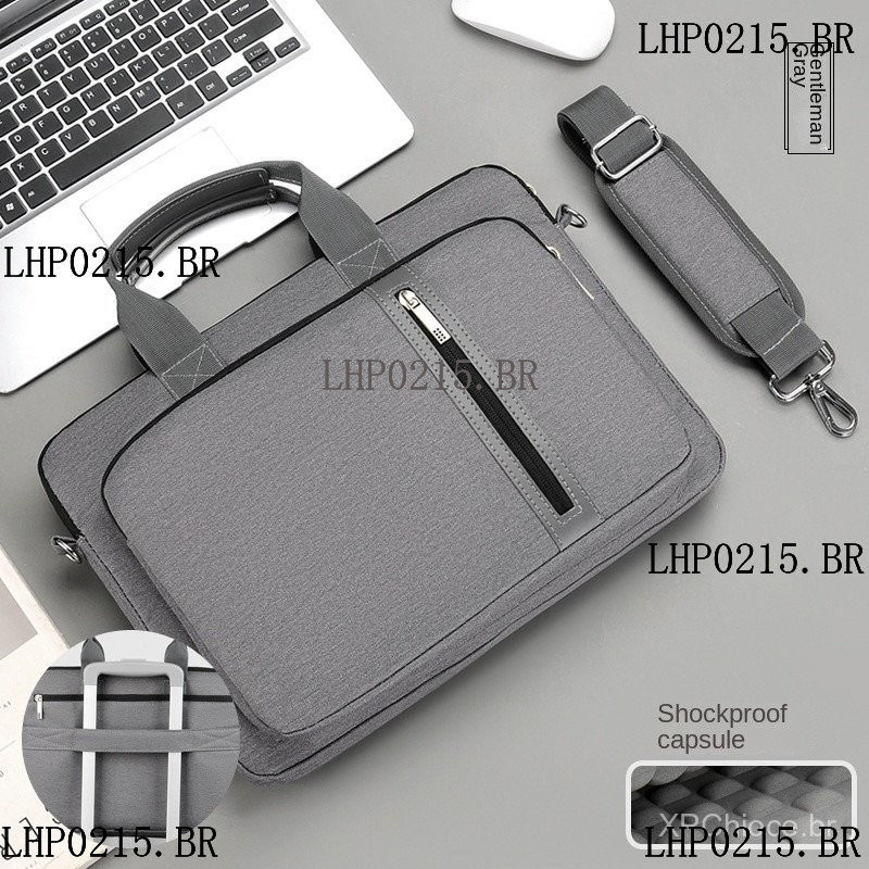 Bolsa Portátil Para Computador Resistente Ao Terremoto Notebook Comercial De Um Ombro 14/15.6/17.3 Interna