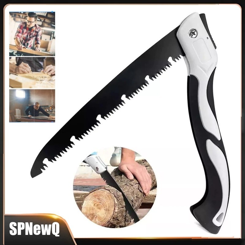 Serra Serrote Dobrável Poda Madeira Arvore Bushcraft 31cm SPNewQ Alta qualidade PRONTA ENTREGA