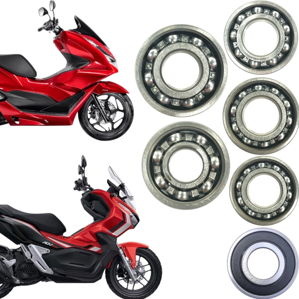 KIT ROLAMENTOS DO CÂMBIO TRANSMISSÃO PARA HONDA PCX / ADV 150 2019 A 2024