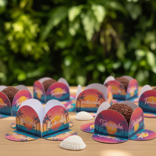 200 Forminhas para docinho de Festa - TEMA TARDEZINHA