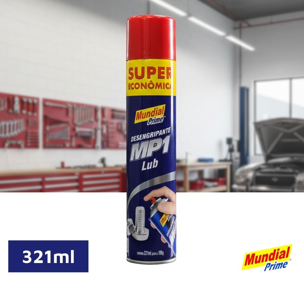 Desengripante MP1 Anticorrosivo 321ml Spray - Mundial Prime em Oferta na Shopee