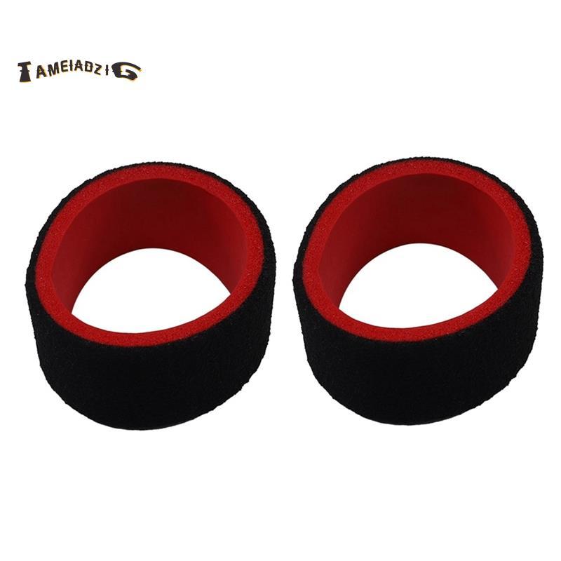 2 Pçs RC Carro Transmissor Volante Espuma Roda De Mão Esponja Manga Para Futaba 3Pv 4Pls 4Pv 4Px R 7Px Prc X4 Peças Repo