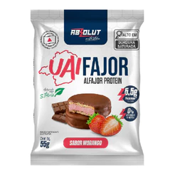UNIDADE UAIFajor Alfajor Proteíco - Sabor MORANGO