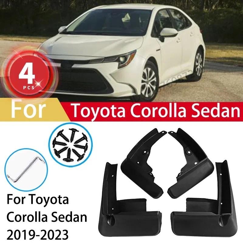 Para Toyota Corolla Sedan 2019 2020 2021 2022 2023 4 Pçs Guarda-Lamas Mud Flaps Respingo Guardas Dianteiro Traseiro Fend