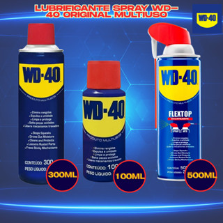 Wd40 Oleo Lubrificante Original Desengripante Spray Multiuso em Oferta na Shopee