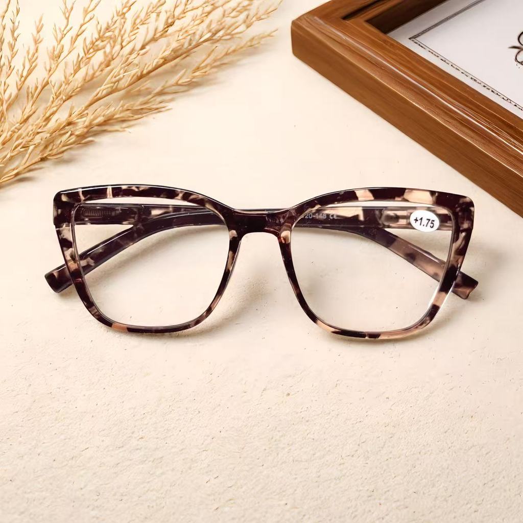 Óculos de grau pra perto de leitura +1 até + 4 Armações gatinho feminino mulher lançamento lindo em Oferta na Shopee