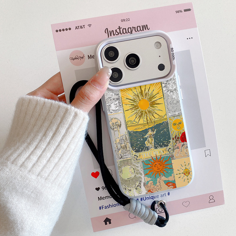 Capa de celular sol com iPhone 17 16 15 14 13 12 11 PRO MAX XS XR 7 8PLUS SE AIR casca macia